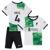 Maglia ufficiale Liverpool Virgil 4 Trasferta 2023-24 per Bambino